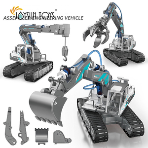 Jouet de construction STEM pour enfants 6 en 1, kits de robotique scolaire de véhicule électrique hydraulique - Product Image 3