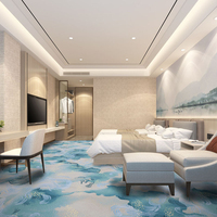 Tapis Axminster pour avions Trains de bateaux de croisière de luxe et chambres de croisière d'hôtel haut de gamme mur à mur
