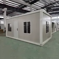 Maison préfabriquée modulaire moderne sur mesure, fabriquée en Chine, avec avis positifs, pour le marché australien, type conteneur, pour camp de travail d'arrivée rapide