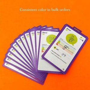 Cartões de Som Fonético Personalizados, Flashcards Educacionais de Aprendizagem de Inglês para Crianças - Product Image 3