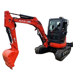 Mini-excavatrice sur chenilles Kubota U35 3T d'occasion certifiée CE pour moteur, tarière, pompe et engrenage – Hydraulique importée - Product Image 1