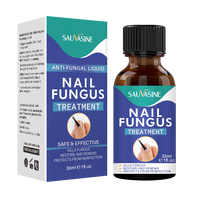 Traitement antifongique pour les ongles en plastique Lanthome, couleur violette, tue les champignons, restaure et renouvelle les ongles, protège contre la réinfection
