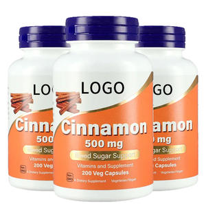 Capsules de cannelle de Ceylan naturelles Capsules d'extrait de cannelle en gros pour la santé du cerveau et des articulations - Product Image 2