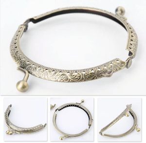 Cierre de monedero metálico Mtsooning de bronce con cierre de beso y arco para manualidades de costura DIY - Product Image 6