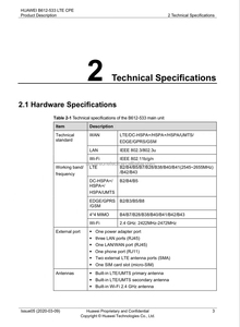Bộ Định Tuyến Bàn B612-533 <span class=keywords><strong>Voip</strong></span> <span class=keywords><strong>4G</strong></span> LTE - Product Image 6