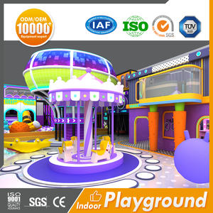 इनडोर बड़े बच्चों प्लेग्राउंड रंगीन तकनीक थीम वाली बॉल पिट स्लाइड सवारी वाणिज्यिक मनोरंजन केंद्रों के लिए - Product Image 6