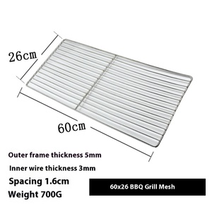 Yolecen, parrilla de barbacoa de acero inoxidable, rejilla para carne fría y pan, herramienta para asar pasteles con pies, accesorios para hornear barbacoa - Product Image 6
