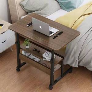 Tavolino Multifunzionale Mobile a Più Livelli per Camera da Letto/<span class=keywords><strong>Soggiorno</strong></span>/Divano <span class=keywords><strong>con</strong></span> Rotelle, Scrivania per Laptop Regolabile in Altezza - Product Image 3