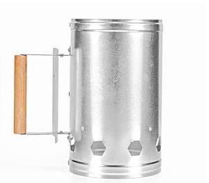 Outdoor Grill <strong>BBQ</strong> Rapid <strong>Coal</strong> Burner Fire Ignition Lighter <strong>Starter</strong> <strong>Bbq</strong> Charcoal Chimney <strong>Starter</strong> With Wood Handle - Product Image 3