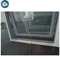 Ventilation de salle de bains en verre givré, modèle classique de petite taille, prix pas cher, auvent, fenêtre pour le marché du népal