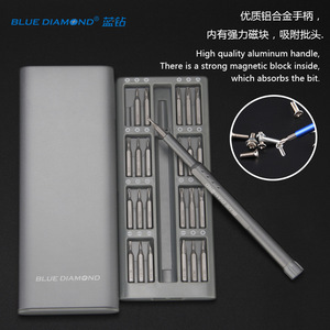 Blue Diamond 24 In 1 Precision Screwdriver Set S2 Alloy Steel For Mobile Phone Computer Repair Tools - Product Image 5