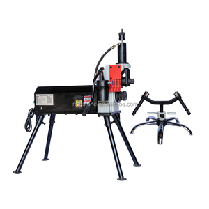 Máquina ranuradora de tubos de acero inoxidable galvanizado Sch10 / Sch40 Máquina ranuradora de <span class=keywords><strong>2</strong></span> "-12" Máquina ranuradora de tubos contra incendios - Product Image 2