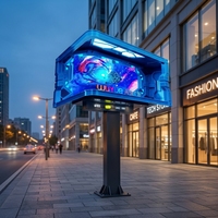 Écran LED 8K pleine couleur, luminosité 5000 cd, étanche IP66, lisible en plein soleil, pour extérieur, autoroute, centre commercial