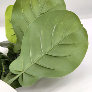 130cm Tall <strong>Artificial</strong> Fiddle Leaf <strong>Fig</strong> Tree - Lifelike Fake Indoor <strong>Plant</strong> for Home Decor, Living Room, Office &amp; Floor Greenery - Product Image 2
