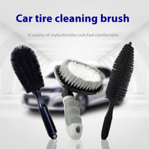 Dual Use Plastic Wheel Hub Brush Tool Home Supplies for Tire <b>Gap</b> and Car Wash Cleaning - Product Image 5