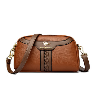 New High Quality Women Messenger Bags for Women Pu Leather Crossbody Bags Ladies Designer Shoulder Bags <b>Tote</b> Handbags and Purses - Product Image 3