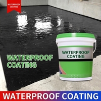 Revêtement imperméable en polyuréthane haute résistance, membrane liquide imperméable durable pour sous-sol et toiture