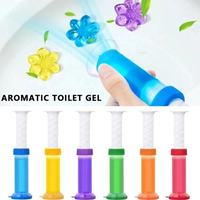 Gel de nettoyage en forme de fleur, désodorisant pour cuvette de toilette