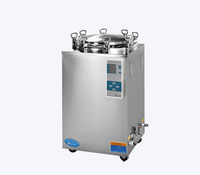 Stérilisateur à vapeur sous pression vertical 35L avec température maximale de 138°C et pression de 0,25 MPa pour utilisation en laboratoire