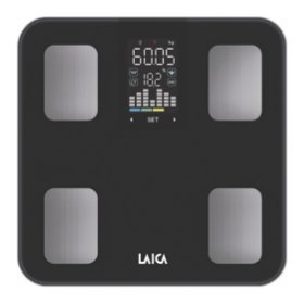 Pèse-personne intelligent Laika 180 kg avec verre trempé et connectivité Wi-Fi pour salle de bain - Product Image 3