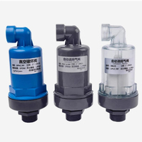 Vanne de régulation de pression d'air en plastique DN15-DN50 pour eau, haute température, aspiration et évacuation automatiques