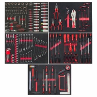 Carrito de Herramientas Manual de Alta Calidad con 7 Cajones, Martillo Lateral y Destornillador, Material CR-V, Personalizable OEM para Reparación de Automóviles