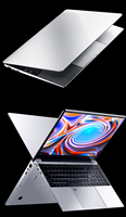 Laptop 15.6 Inci Komputer Laptop Dijual dengan AMD R3-2200u DDR4 Ram 32GB Komputer Laptop Perak SSD 1TB