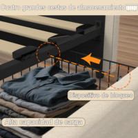 Modernes Beige-Graues Stoffbett mit Seitenpanel, Ladeanschlüssen, Fernbedienung, Farbigen Nachtlichtern und Schubladenspeicher