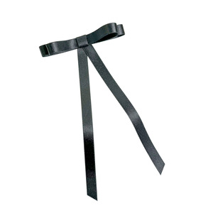 Doux filles tête accessoires couleur unie Satin nœud noeud poignée longue queue ruban <span class=keywords><strong>cheveux</strong></span> poignées <span class=keywords><strong>cheveux</strong></span> arc pince tissu pour les femmes - Product Image 4