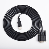 Interfaz macho DB15 Pin a cable de conexión USB RS232 serie