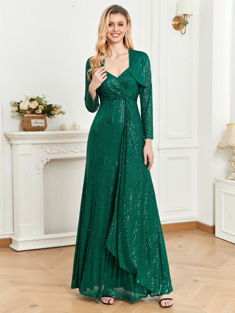 Casual Long Sleeve Maxi Dress Emerald Green Bell Sleeve Dress Maroon Long  Sleeve Wedding Dress Shop
