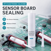 Adhésif silicone RTV polyvalent 300 ml anti-affaissement pour collage et isolation, silicone élastique pour modules de caméra, mastic fiable