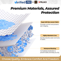 Couches Adultes Jetables Personnalisées Grande Taille Extra Absorbantes pour l'Incontinence des Personnes Âgées 130-170cm