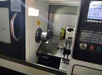 Torno CNC Automático de 3 Ejes CK36P de Alta Precisión con Bancada Plana para Procesamiento de Piezas Metálicas Pequeñas