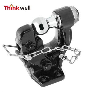 Thinkwell 7000 LBS <span class=keywords><strong>Crochet</strong></span> d'<span class=keywords><strong>attelage</strong></span> Attaches de remorque Combinaison de récepteurs <span class=keywords><strong>Attelage</strong></span> à billes de 2 pouces - Product Image 3