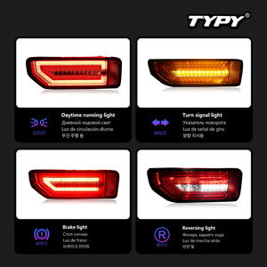 Feux arrière LED TYPY pour Suzuki Jimny 2018-2025 avec clignotants séquentiels - Product Image 3