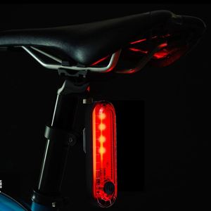 Universal Fit Bike Tail <b>Light</b> Custom Logo <b>USB</b> <b>Rechargeable</b> COB LED 4 Modes Promotional Gift High Elasticity Strap Cycling <b>Light</b> - Product Image 4