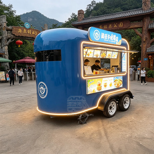 Oem Coffee <b>Mobile</b> Fully Equipped Stainless Steel Street Food Concession <b>Trailer</b> With Full Kitchen - Product Image 6
