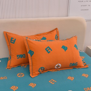 Electricity Four-Piece Bedding Set Cotton Reactive Printing Duvet Cover Pillowcases Sheet Set For Student Dormitories - Product Image 2
