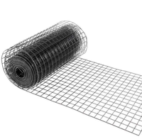 Grillage soudé en PVC ultra-résistant 1,2 m x 30 m / Mailles de 6 x 6 cm, Diamètre du fil de 3,0 mm, Rouleau de 22 kg | Anti-bactérien, résistant à la moisissure
