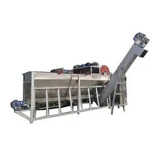 Equipment plastic flakes Recycle Washing machinery Line Waste Plastic PET Bottle Washing Recycling Machine