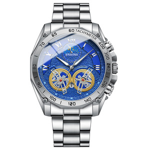 Binbond B4833 Reloj de cuarzo de negocios de lujo para hombre Moda Casual Impermeable Manos luminosas Reloj de pulsera para hombres Montre Relo - Product Image 6