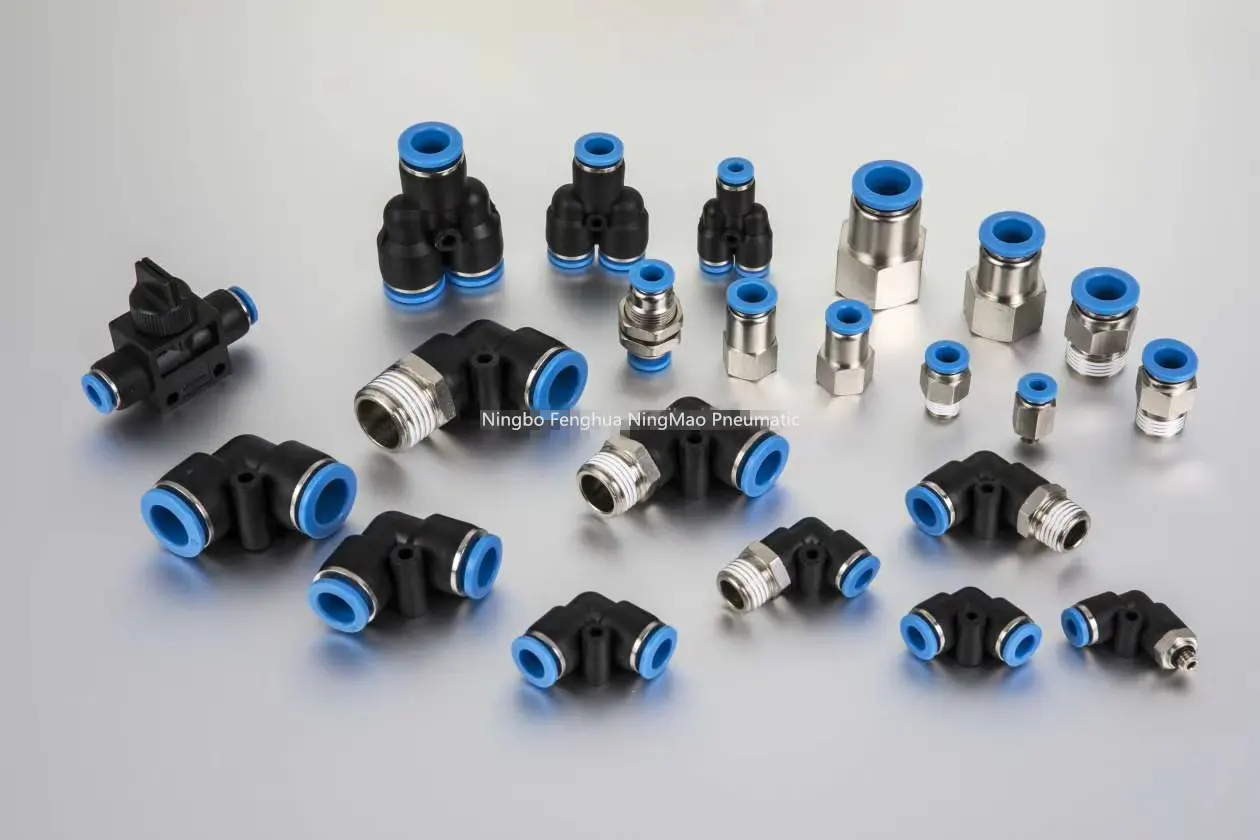 Cheap Hot Sale 4mm 6mm 8mm 12mm 14mm 16mm 1/8 1/4 3/8 1/2 Air Line Quick Connect Straight Male Pneumatic Fittings