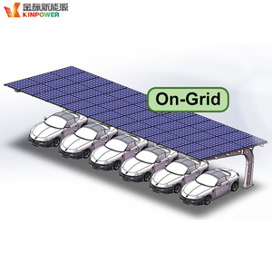 Système solaire photovoltaïque connecté au réseau pour abri de voiture domestique de 24,78 kW - Product Image 6
