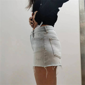 Fashionable Women Denim <b>Shorts</b> Ripped Destroyed Vintage Retro Style Comfort Stretch Summer Casual Jean <b>Shorts</b> - Product Image 3