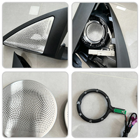 Applicable à BMW X4 G02, cache-haut-parleur éclairé, éclairage d'ambiance intérieur de voiture, garniture décorative automobile, accessoires de décoration.