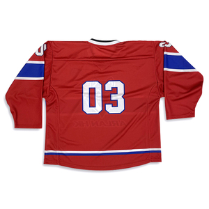 Camiseta de hockey juvenil de alta calidad profesional Logotipo de equipo personalizado OEM estilo uniforme nuevas técnicas de impresión en blanco - Product Image 3