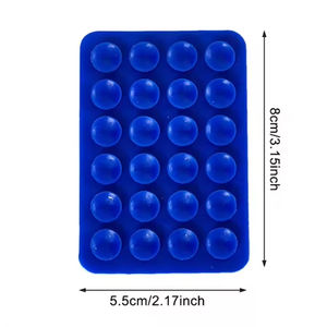 Soporte de teléfono con ventosa al por mayor barato para espejo para teléfonos móviles Venta caliente soporte de teléfono de silicona de un solo lado con adhesivo - Product Image 2