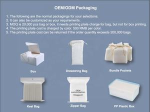 Pure <strong>Cotton</strong> Spunlace Square Facial <strong>Pads</strong> Super Soft Large Baby Disposable Makeup Cleansing Remover <strong>Pads</strong> With Custom Logo 1-Layer - Product Image 6