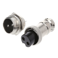 Connecteur Aviation Circulaire Mâle-Femelle GX16 à 2/3/4/5/6/7/8 Broches pour Équipement Industriel – Vente Directe Usine